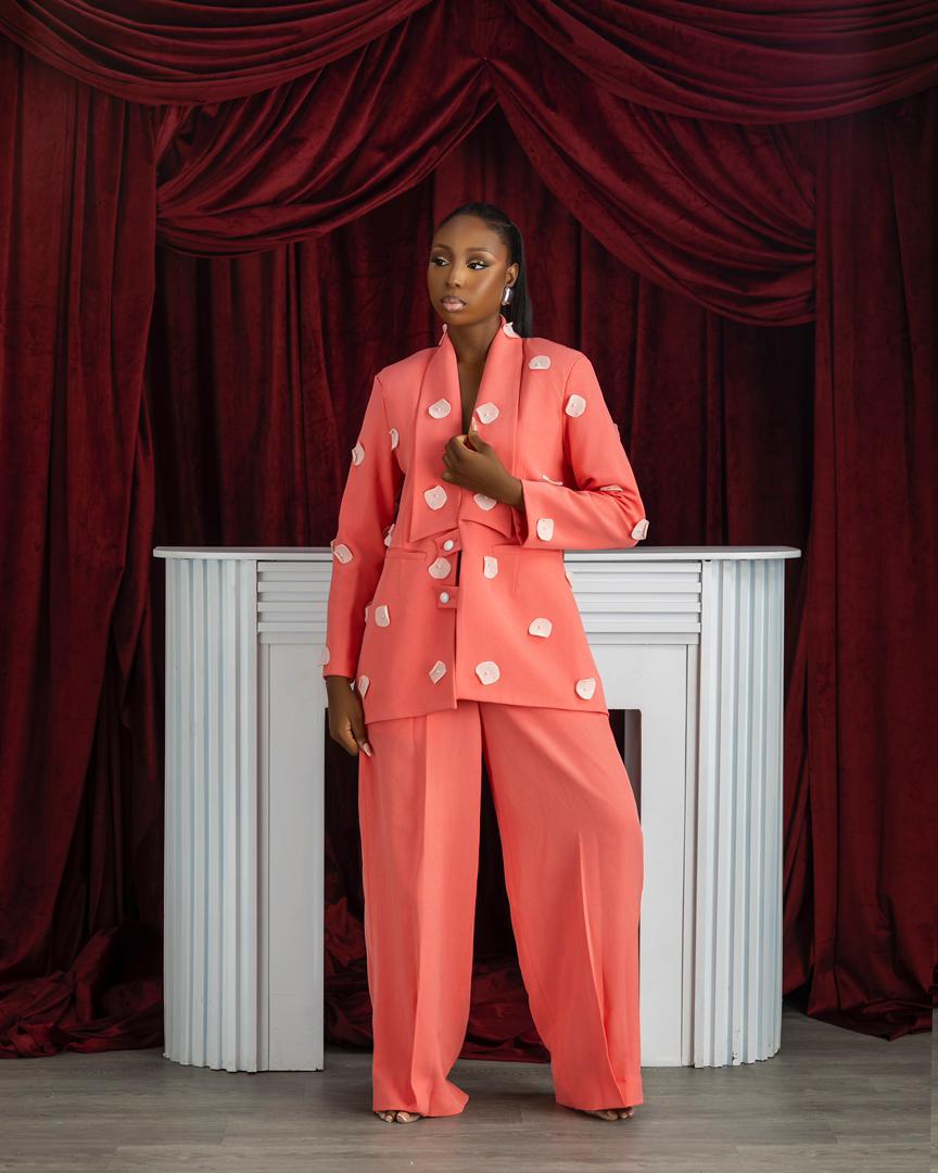 Frosty Blazer Set