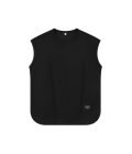 Classic Sports Style Sleeveless Vest Black